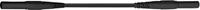 Stäubli XMF-419 Veiligheidsmeetsnoer [Banaanstekker 4 mm - Banaanstekker 4 mm] 1.00 m Zwart 1 stuk(s)