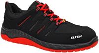 Elten Sicherheitshalbschuh MADDOX black-red Low ESD S3 SRC,  schwarz