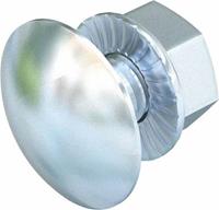 obobettermann OBO Bettermann FRSB 6X12 VZ G 6406133 Flachrundschraube 6mm 12mm Stahl 10St.