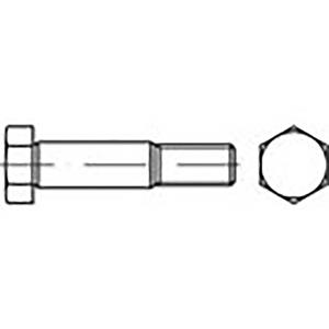 toolcraft TO-6855774 Zeskant passchroeven M8 32 mm Buitenzeskant (inbus) DIN 609 Staal 25 stuk(s)