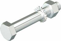 obobettermann OBO Bettermann SKS 12x110 A2 6418376 Sechskantschraube 12mm 110mm Stahl nicht rostend 20St.