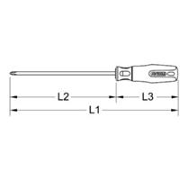 Kstools TITANplus Schraubendreher, PH1