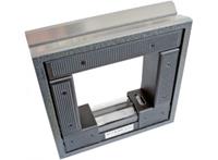 Roeckle Rahmen-Richtwasserwaage 200x200mm/0,1mm/m