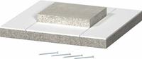 obobettermann Endstück (B x H) 330mm x 130mm 1 St. Grau
