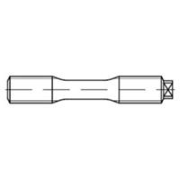Schraubbolzen mit Dehnschaft DIN 2510 MU Stahl 1.7709 LM12x100