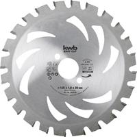 Kwb 584538 Hartmetall Kreissägeblatt 160 x 20 x 1.2mm Zähneanzahl: 24 1St.