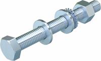 obobettermann OBO Bettermann SKS 10X60 F 6408516 Sechskantschraube 10mm 60mm Stahl feuerverzinkt 20St.