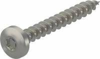 obobettermann OTSP 4,5x30 A4 Spanplattenschraube 4.5mm 30mm Sechsrund Stahl nicht rostend 1