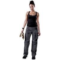 Kübler Damen-Hose PULSSCHLAG 2124 anthrazit/schwarz,  anthrazitgrau/schwarz