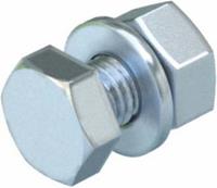 obobettermann OBO Bettermann SKS 6X12 F 3156494 Sechskantschraube 6mm 12mm Stahl feuerverzinkt 100St.