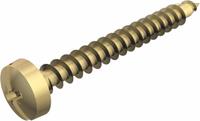 obobettermann 4758 4.5x25 Sprintschraube 4.5mm 25mm Kreuzschlitz Pozidriv Stahl verzinkt 20