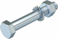 obobettermann OBO Bettermann SKS 12X110 F 6418317 Sechskantschraube 12mm 110mm Stahl feuerverzinkt 20St.