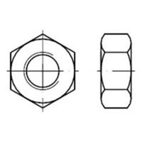 toolcraft TO-6861099 Zeskantmoeren M4 DIN 934 RVS V2A A2 100 stuk(s)