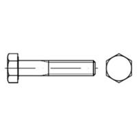 Sonstige Sechskantschraube mit Schaft DIN 931 Stahl  8.8 feuerverz. M16x 80