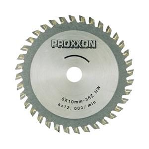 Proxxon Kreissägeblatt, HM-bestückt, 80 mm, 36 Zähne