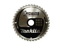 Makita Cirkelzaagblad | Hout | 165X20X1,6 40T 18G - B-32960