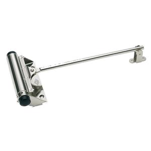 Mauer Deursluiter - Solide uitvoering - Sluitkracht instelbaar - Staal vernikkeld - max 50 kg deurgewicht - Type 15-3