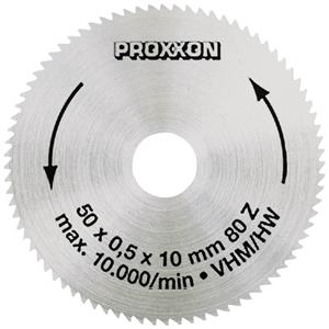 Proxxon Kreissägeblatt, Hartmetall, 50 mm (Vollm