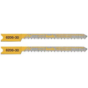 kwb 620630 Decoupeerzaagbladen, houtbewerking, HCS, universele schacht, 2x bocht 2 stuk(s)