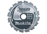 Makita Cirkelzaagblad Embedded Tip165x20x2,0 40T 18g - B-09472