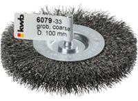 kwb 607933 Schijfborstels, dubbel dik, gegolfd HSS-staaldraad, voor gebruik met boormachines en accuschroevendraaiers 1 stuk(s)