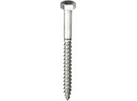 E-Norm Holzschraube Sechskant DIN 571 pro Abmessung:10 x 50mm Material:galvanisch verzinkt Abpackung:100 Stück Lieferumfang: 100 Stück