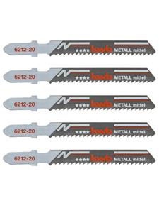 kwb 621225 Decoupeerzaagbladen, metaalbewerking, bi-metaal, 5x middel 5 stuk(s)