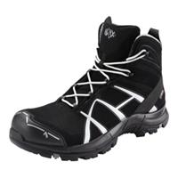 HAIX Schnürstiefel schwarz/silber Black Eagle Safety 40 Mid ESD, S3, EU-Schuhgröße: 44