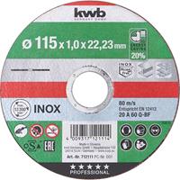 Kwb 712123 Trennscheibe gerade 1 Stück 230mm 22.23mm 1St.