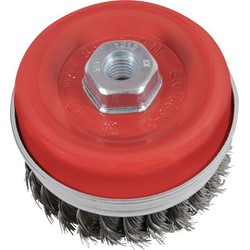 Kwb AGGRESSO-FLEX TOPFBÜRSTE, STAHLDRAHT, GEZOPFT 719210 1St.