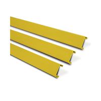 Rammschutz-Planke Länge 1200 mm für außen, verzinkt und beschichtet