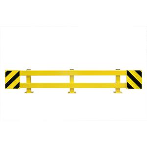Set stellingbeschermbalken, voor dubbele stelling, uitschuifbaar 2300 - 2700 mm, voor buiten