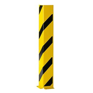Aanrijbeveiliging voor stellingen, L-profiel, hoogte 1200 mm, b x d = 160 x 160 mm
