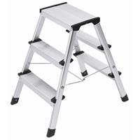 hailo Klappbare Stufenleiter L90 Step-ke 2×3 Stufen 60 cm 4443-701 