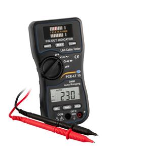 pceinstruments Netzwerktester PCE-LT 15 LAN-Tester zur schnellen Überprüfung von Netzwerkkabeln von  - PCE INSTRUMENTS