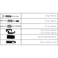 brillianttools Satz BRILLIANT TOOLS Injektor-Ausziehvorrichtungen - 41 Stück - BT551010