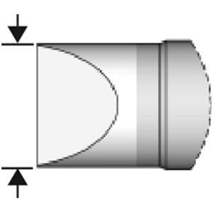 jbc Lötspitze Serie C470, Meißelform, C470006/10 x 2,5 mm, gerade