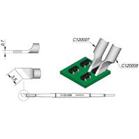 jbc Entlötspitze Serie C120 für Dual-In-Line, C120008/3,5 mm, schräg, links - 
