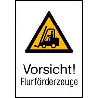 format Warnschild Alu gepr Flurförderz. 262x371 - 