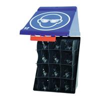 gebra Sicherheitsaufbewahrungsbox SecuBox-Maxi 12 blau L236xB315xH200ca.mm - 