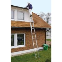 layher Topic 1035 Schiebeleiter mit Quertraverse 2x8 Sprossen