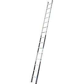 KRAUSE Aluminium enkele ladder met 15 sporten
