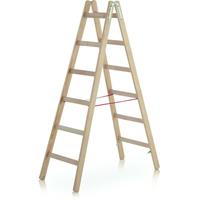 zarges Cresta B - Holz-Stehleiter 2x10 Sprossen
