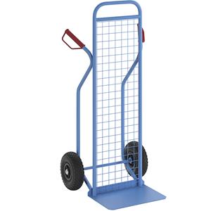 eurokraftpro EUROKRAFT Transportkarre - Tragfähigkeit 350 kg - mit Luftreifen - 