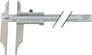 heliospreisser Werkstattmessschieber DIN862 500mm m.Spitzen Schnabel-L.150mm PREISSER - HELIOS PREISSER