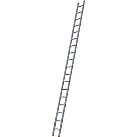KRAUSE Aluminium enkele ladder, 18 sporten