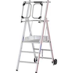 HYMER Aluminium platformtrap, standaarduitvoering, 3 sporten incl. platform