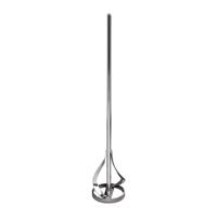 Promat Verfmixer | mengkorf-d. 80 mm lengte 400 mm | 15 kg | 6-kant, SW 8 mm - 4000816563 - 4000816563