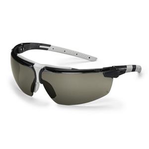 uvex I-3 Supravision Excellence Schutzbrille Bügelbrille Anti-Fog Beschichtung innen:Getönt/Schwarz-grau