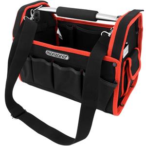 monzana Werkzeugtasche Montagetasche Werkzeugbox Werkzeugkasten Werkzeug Schultergurt L